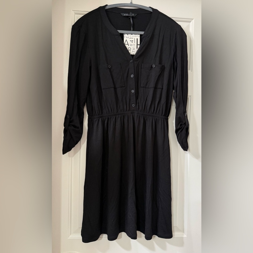 41 Hawthorn Black Long Sleeve Dress * NEW